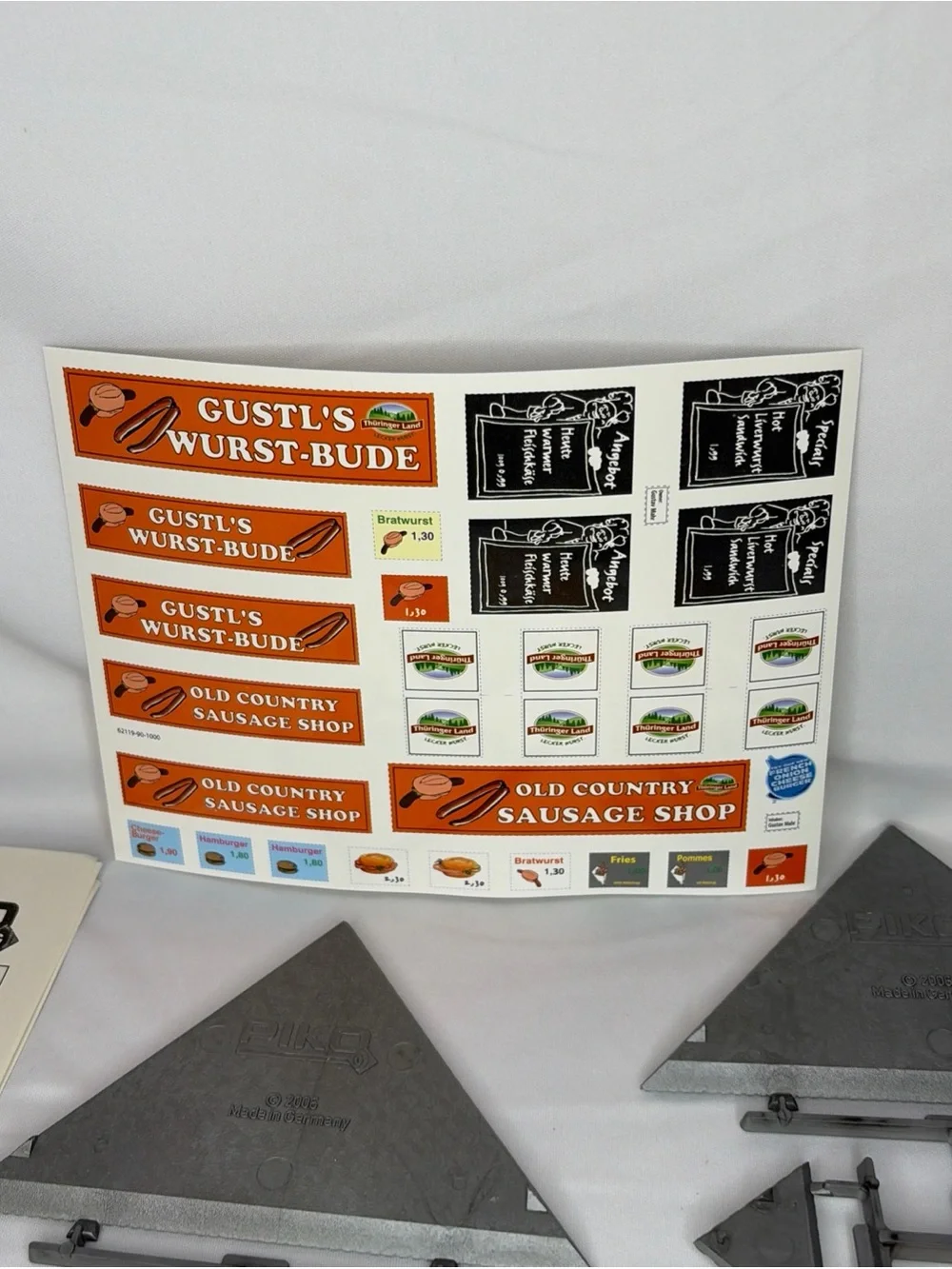 PIKO Weather Proofed Model Buildings 62118 Wurstbude Sausage Shop